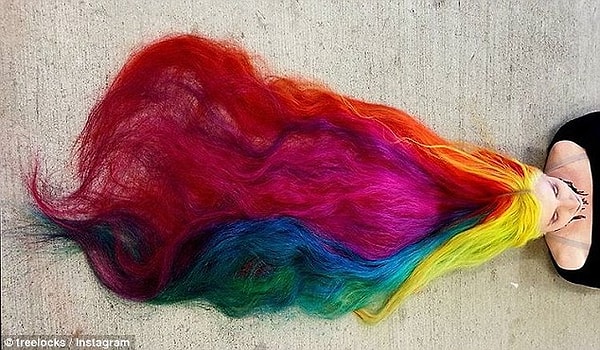 Перед вами современная Рапунцель по имени Trisha Reibelt.