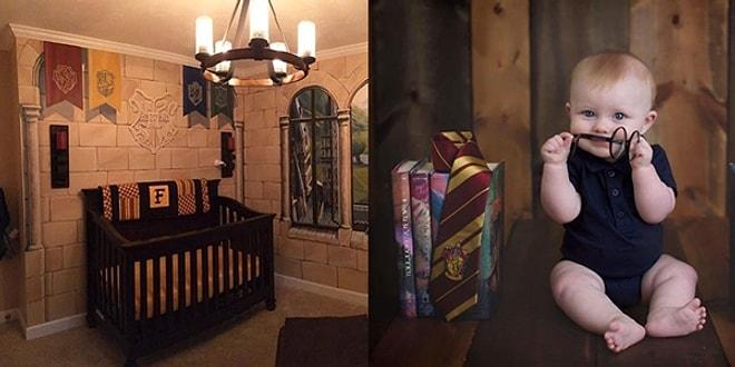 Bebekleri İçin ‘Harry Potter’ Temalı Harika Bir Oda Hazırlayan Aile