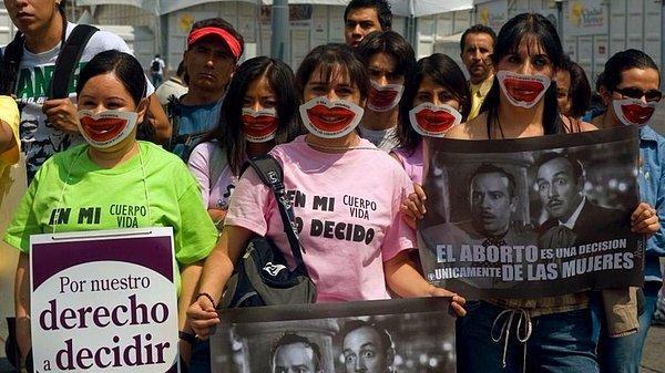 Başkent Mexico City, Meksika'da kürtajın yasal olduğu tek şehir