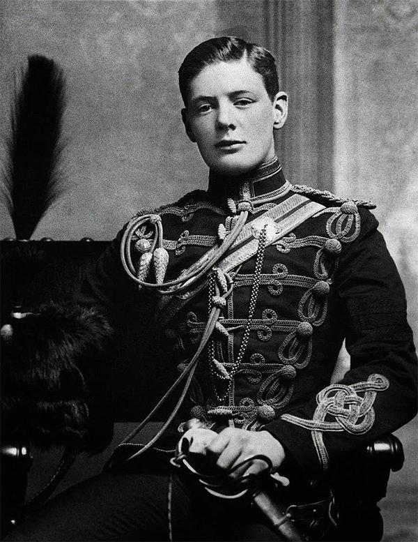 29. Genç Winston Churchill'in Nadir Fotoğraflarından Biri, 1895