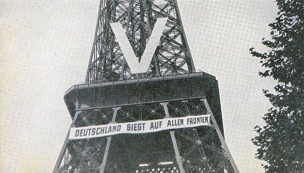 52. Nazi İstilası Altındaki Eyfel Kulesi, 1940