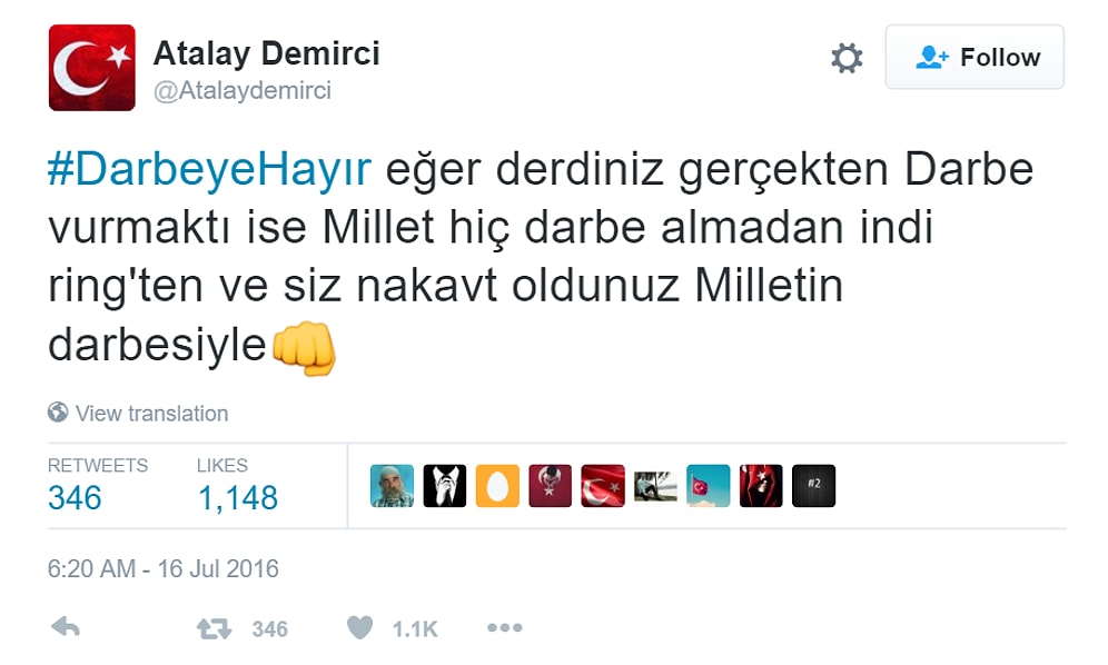 Darbe Girişiminin Ardından FETÖ'yü Lanetleyen 'Atalay Demirci de FETÖ Üyesi Çıktı' İddiası