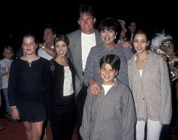 Kardashian ailesi 90'larda böyle görünüyordu.
