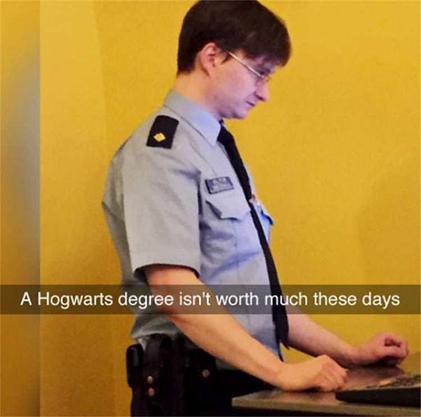 11. Hiç beklemediğiniz anda karşınıza Harry Potter çıkarsa.