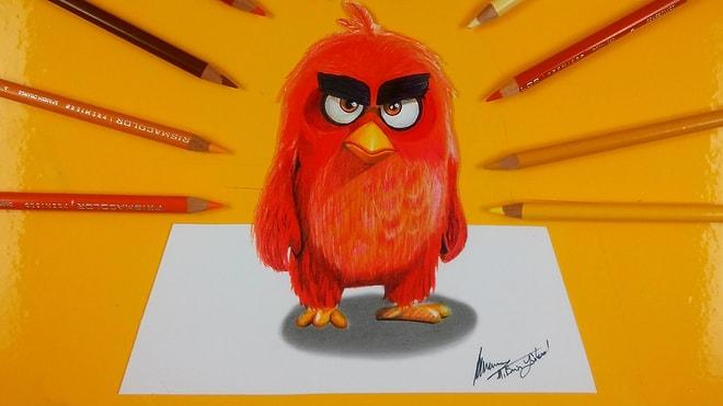 3D Angry Bird Çizimi Nasıl Yapılır?