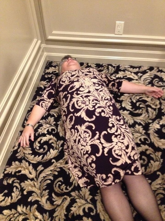 1. When you’re at your friend’s house and her parents start to fight.