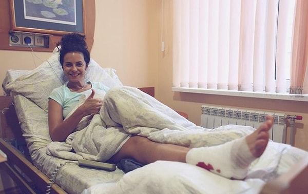 3. Потап не раз навещал коллегу в больнице и узнавал, как она себя чувствует после такой трагедии.