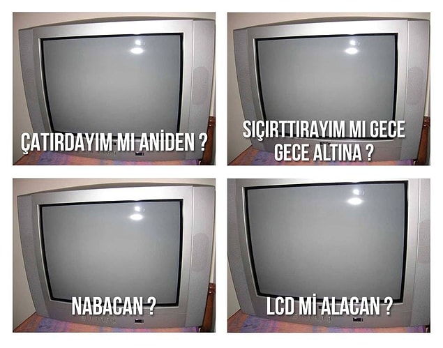 1. Çatırdayan televizyon