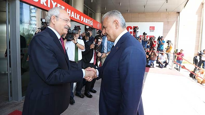 Başbakan Yıldırım'dan CHP ve MHP'ye Ziyaret