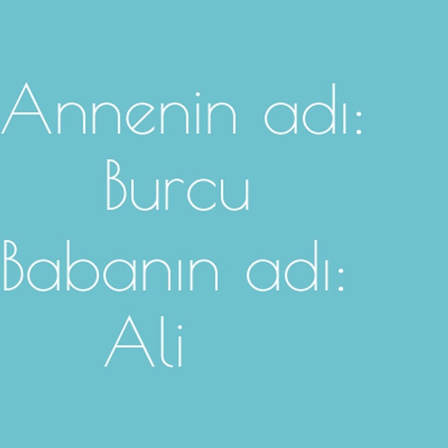 Burcu ve Ali!