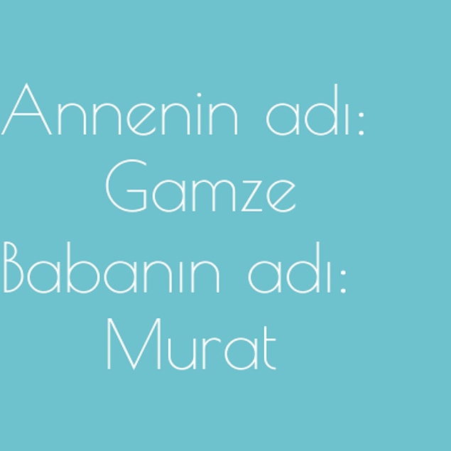 Gamze ve Murat!