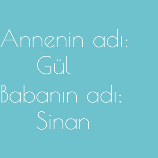 Gül ve Sinan!