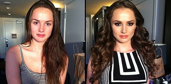 20 порнозвезд до и после наложения макияжа