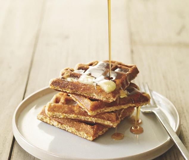 13. Çıtır çıtır waffle keyfinden de mahrum kalmayabiliriz!