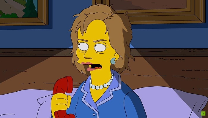 Simpsonlar Hillary Clinton'a Oy Vereceklerini Açıkladılar!