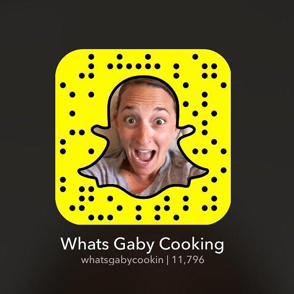 7. Gaby'nin ne pişirdiğini merak ediyorsanız: Whats Gaby Cookin