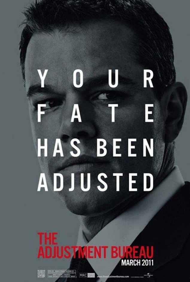 12. Kader Ajanları - The Adjustment Bureau (2011)