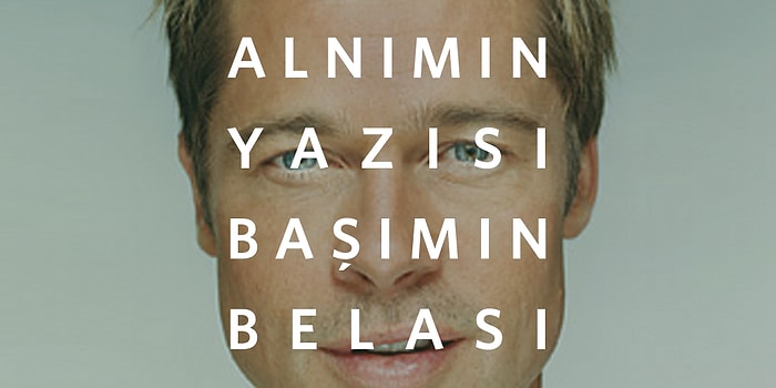 Başrol Oyuncusunun Suratının Orta Yerine Yazı Yazarak Hazırlanmış 13 Klişe Film Posteri