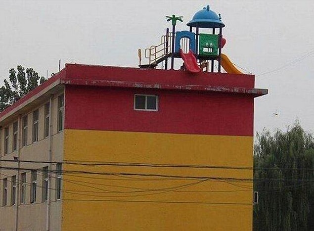 14. "So your child is making your life hell? This park is designed just for them!"