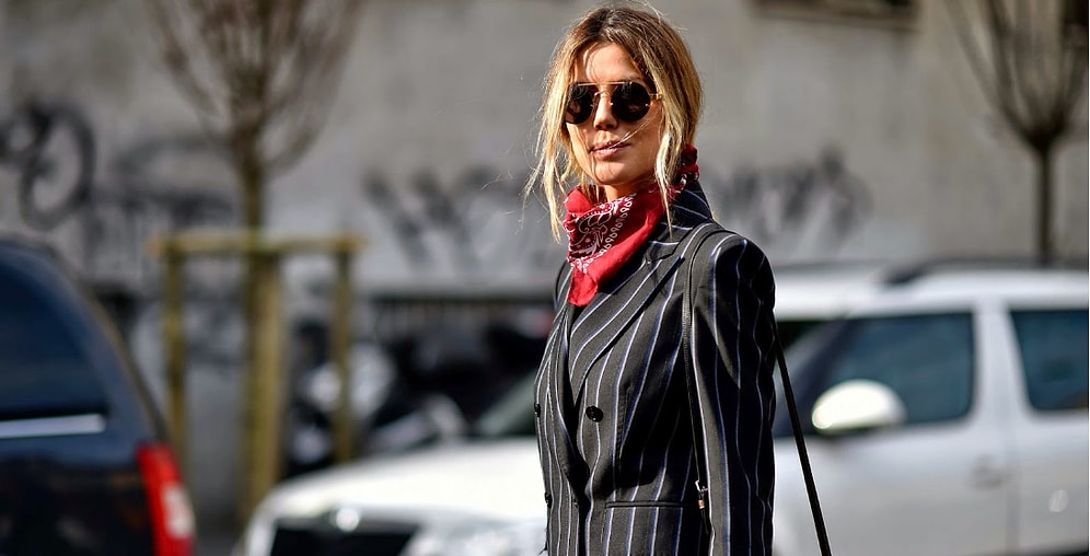 Шейные платки возвращаются: они снова в моде