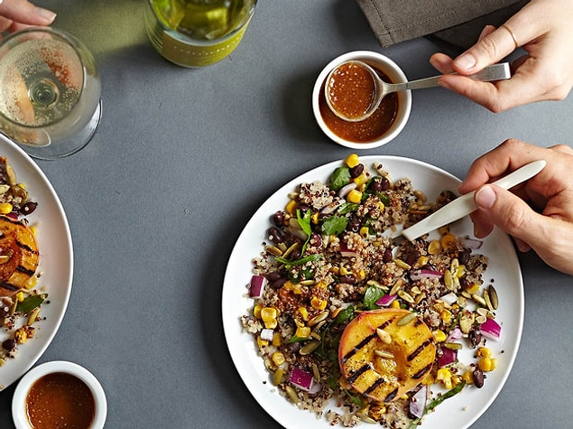 4. Chia tohumlu salata