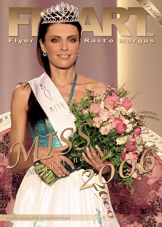 Ve 2006 yılında Miss Slovakya'da birinci seçilmiş.