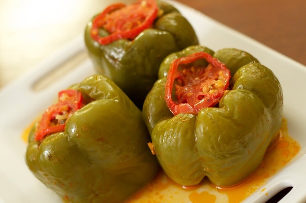 Etli biber dolması