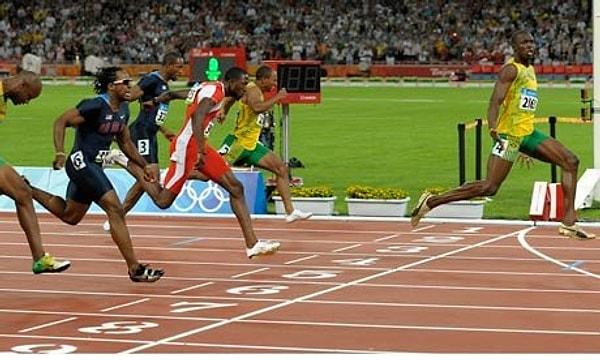 1. Usain Bolt'un Tarih Sahnesine Adım Atması