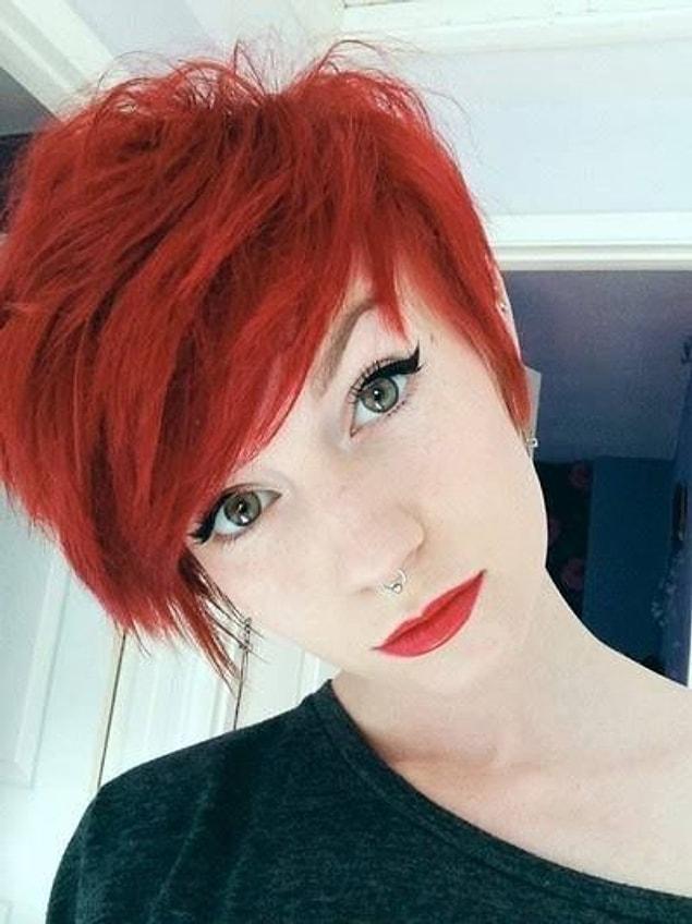 8. "Women with red hair shouldn’t wear red lipstick."