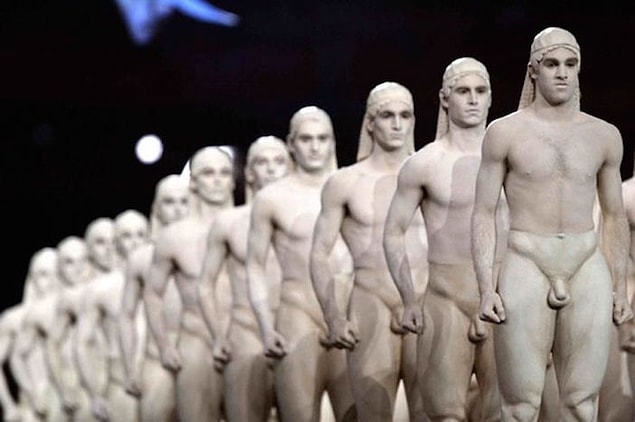 6. Yine 2004 Atina Olimpiyatları'ndan bir manzara...