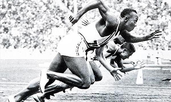 12. Jesse Owens'ın Tüm Dünyaya Unutmayacağı Bir Ders Vermesi
