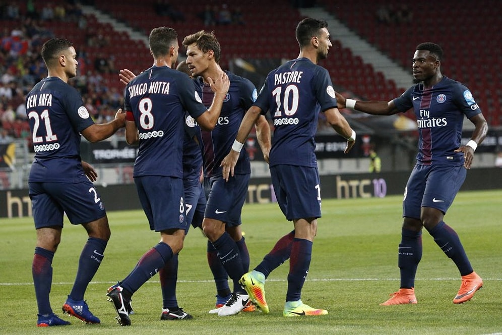 Lyon'u 4-1 Yenen PSG, Fransa Süper Kupası'nın Sahibi Oldu