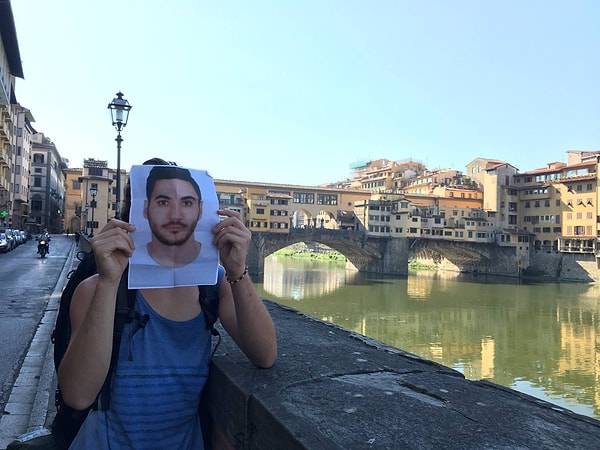 Ponte Vecchio Köprüsü'nden selam