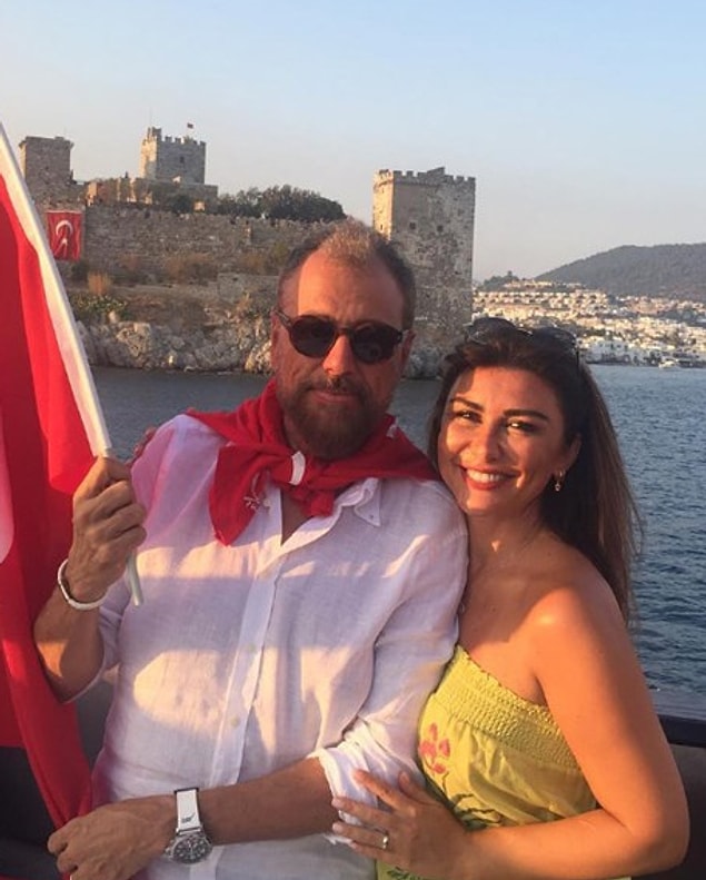 Hamdi Alkan ve eşi Selen Görgüzel