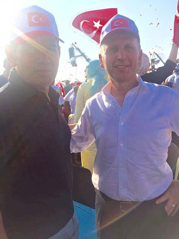 Dursun Özbek ve Trabzonspor Başkanı Muharrem Usta