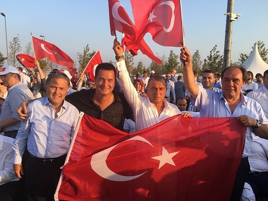 Demokrasi ve Şehitler Mitingi'ne Spor Camiasından da Büyük Destek Geldi