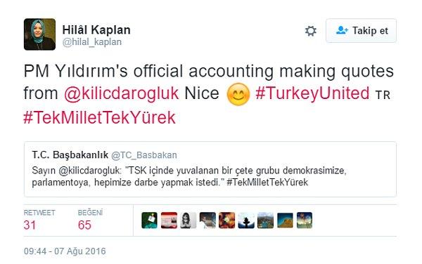 Muhalefetle arası iyi olmayan, AKP'li olarak nam salmış gazeteciler dahi Kılıçdaroğlu ve CHP'yi selamladılar.