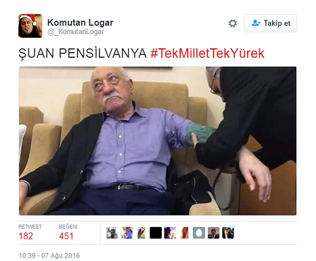 Mizah da eksik kalmadı elbette!