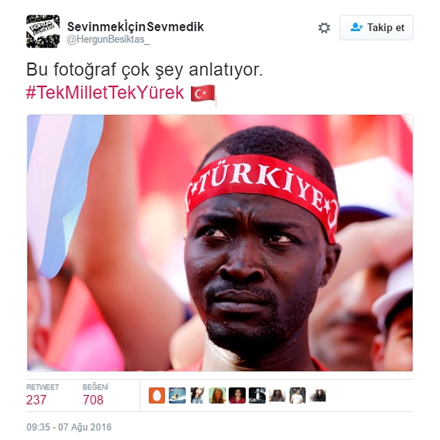 Herkes oradaydı derken ciddiyiz: Afrikalı göçmenler dahil!
