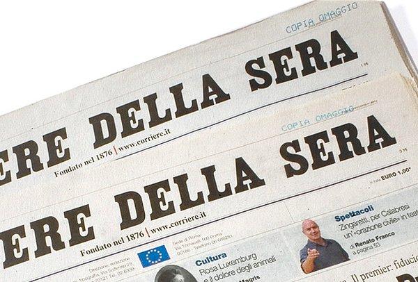 Corriere della Sera: İnsan seli
