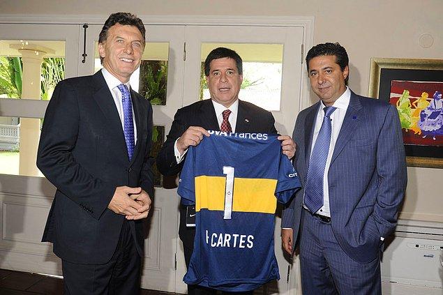 8. Arjantin'in şimdiki Cumhurbaşkanı Mauricio Macri, koyu bir Boca Juniors taraftarıdır. Hatta geçmişte Boca Juniors başkanlığı yapmıştır.