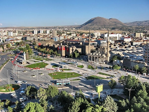 6. Kayseri, Kütüphane Kullanıcı Sayısı: 638.507