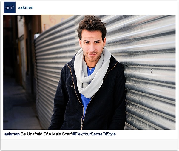 4. Не бойтесь носить шарф