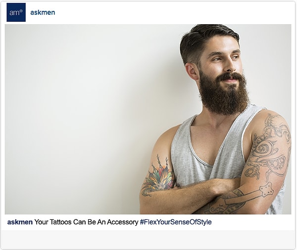 18. Можно использовать татуировки в качестве аксессуара.