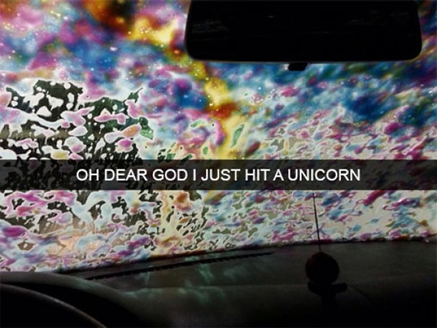 4. Sunshine, lollipops and rainbows...