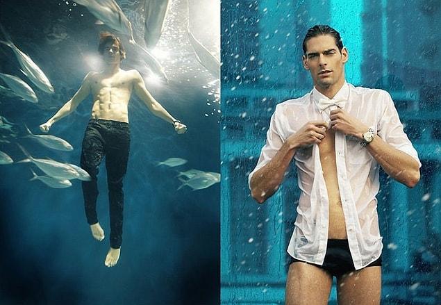 This amazing tall gentleman is 31 years old... Do we have to mention that he is a swimmer as well?