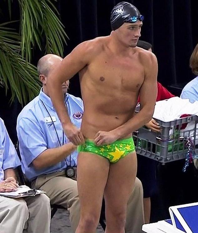The 32 year old swimmer holds a world record!