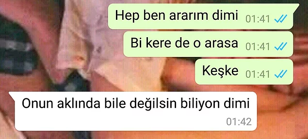 Biliyorsun değil mi