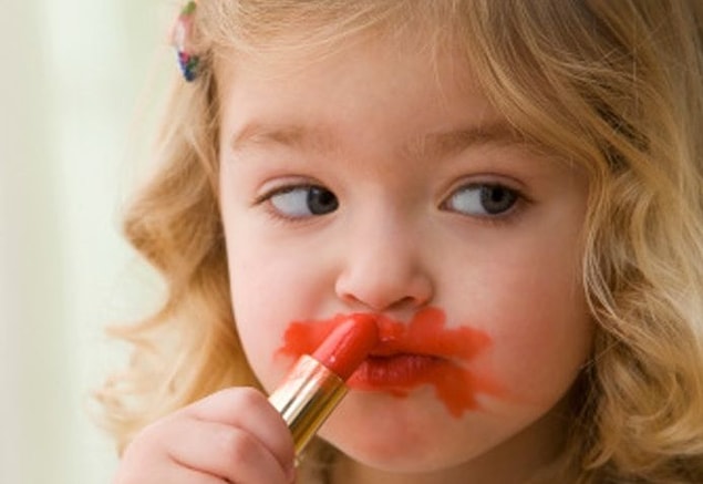 3. The Good Old Days when we would use our mother or sister's lipsticks secretly.