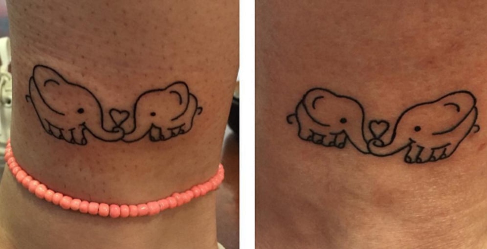 20 крутых татуировок для мамы и дочери